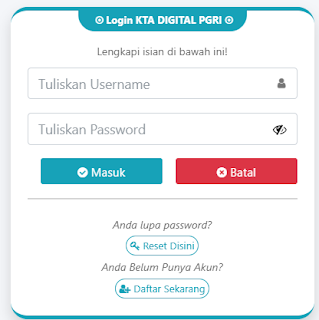 Register PGRI Kota Madiun - Persatuan Guru Republik Indonesia Cabang Kota Madiun
